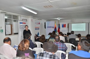 La actividad estuvo a cargo de la profesora Gabriela Verdugo Ramírez, asesora del proyecto “Reuso de Aguas Servidas Para la Producción de Flores de Corte en un Sistema Aeropónico Recirculante”.